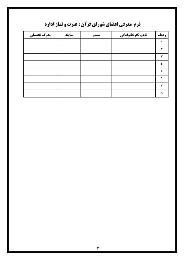 برنامه سالانه کارشناس قرآن ، عترت و نماز اداره 1405- 1404 - تصویر 4
