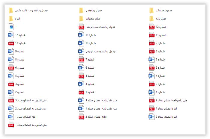 بسته کامل صورت جلسات کمیته ها و شوراهای پرورشی مدرسه 1406- 1405 - Image 6