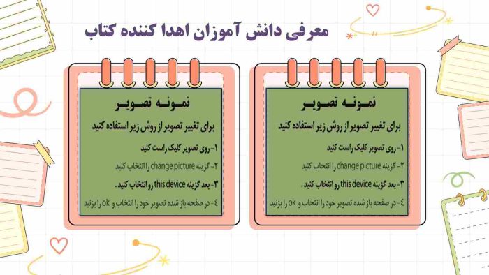 نمونه پاورپوینت گزارش مصور هفته کتاب و کتابخوانی - تصویر 13