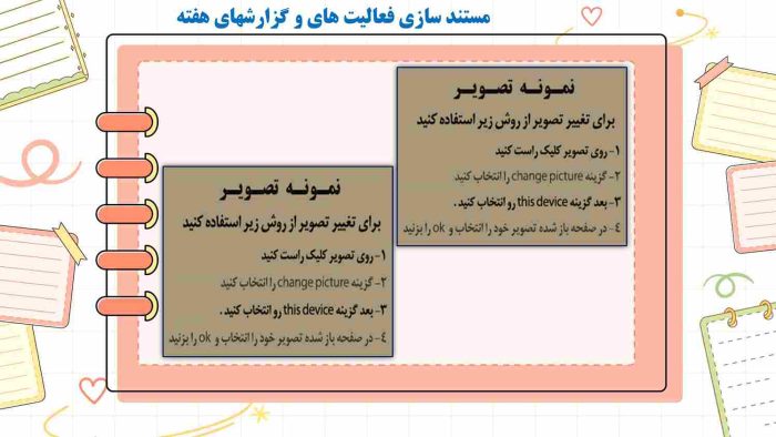 نمونه پاورپوینت گزارش مصور هفته کتاب و کتابخوانی - تصویر 14