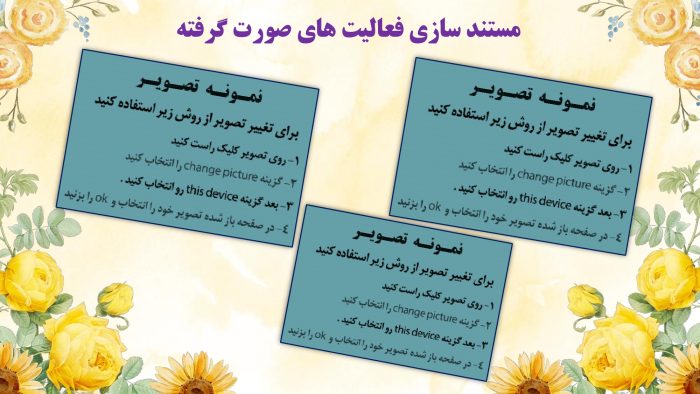 پاورپوینت گزارش مصور فعالیت های سالروز ولادت حضرت علی (ع) و روز پدر - Image 6