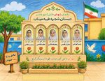 بنر لایه باز یادمان شهدای دانش آموز دختر مدرسه شجره طیبه میناب - Image 2