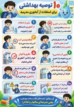 بنر لایه باز 10 توصیه بهداشتی استفاده از آبخوری ( پسرانه ) - تصویر 2